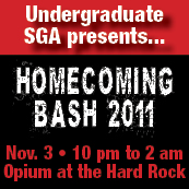 Undergraduate SGA presents... Homecoming Bash 2011.