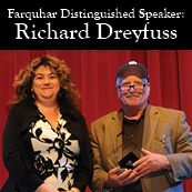 Farquhar Distinguised Speaker, Richard Dreyfuss