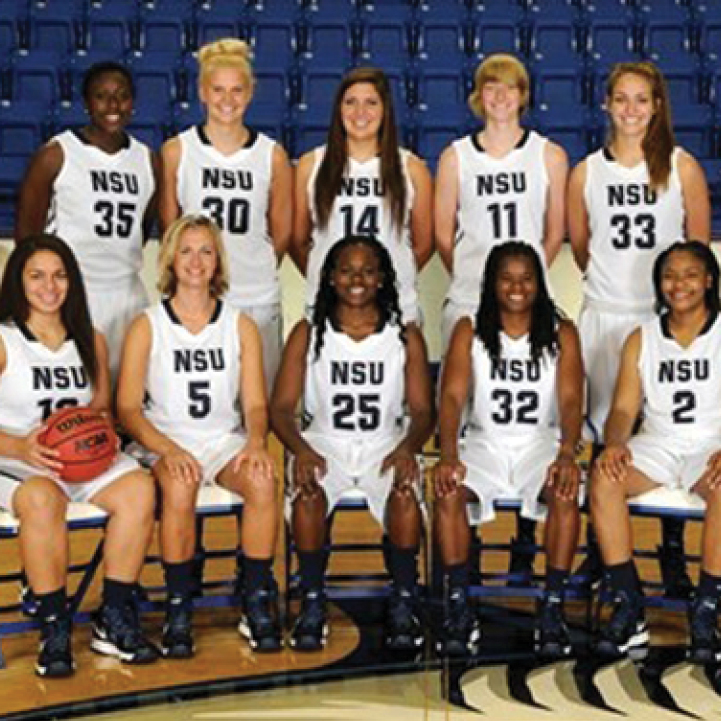 NSU Women's Basketball Team
