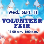 Volunteer Fair, September 11, 2013