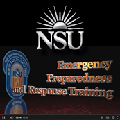 NSU Emergency Preparedness and Response Training