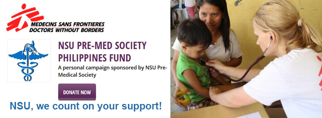 NSU Doctors Without Borders Philippines Fund