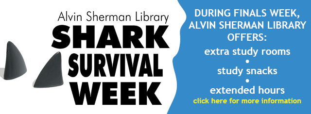 Shark Survival Week by Alvin Sherman Library
