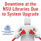 NSU Library Downtime