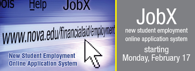 JobX--new student employement online application system