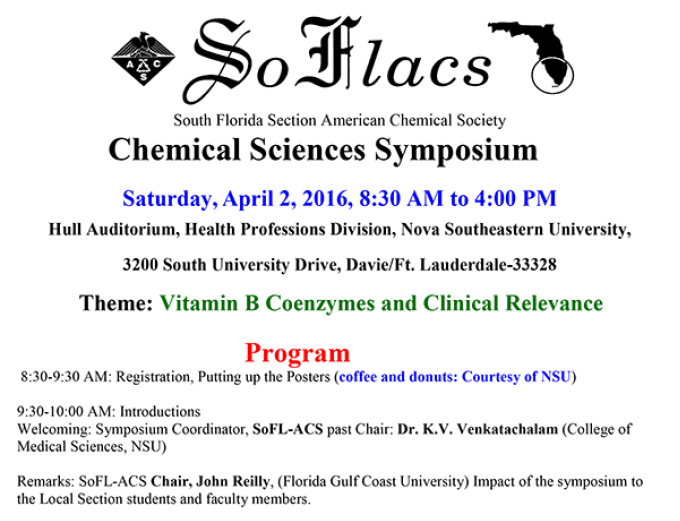 Chemical Sciences Symposium