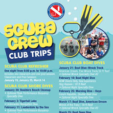 Scuba Crew Club Trips
