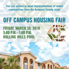 Off Campus Housing Fair
