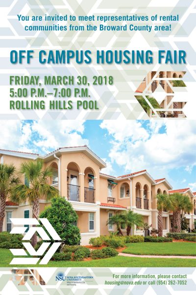 Off Campus Housing Fair