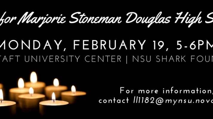 Vigil for Majorie Stoneman Douglas High School