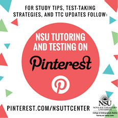Follow the Tutoring and Testing Center on Pinterest