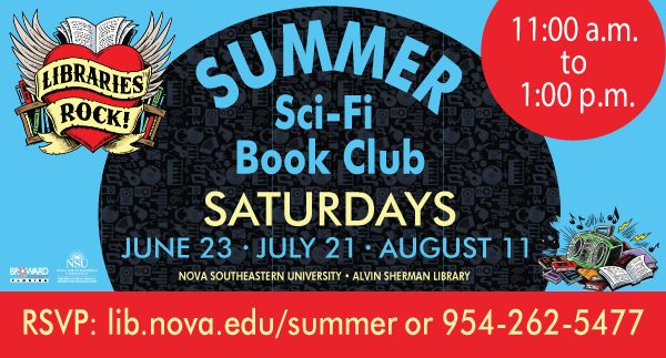 Summer Sci-Fi Book Club Saturdays