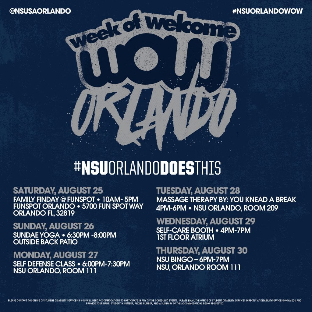 Orlando--Week of Welcome