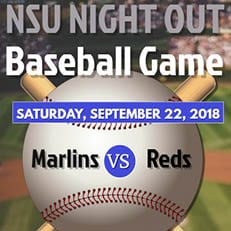 Palm Beach--NSU Night Out: Mars vs. Cincinnati Reds