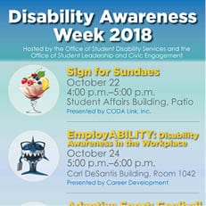 Disability Awareness Week 2018