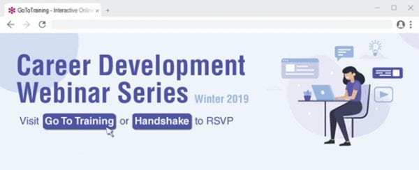 Career Development Webinar Series Winter 2019