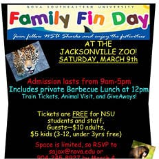 Jacksonville--Family Fin Day Mar. 9