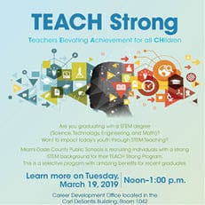 TEACH Strong Information Session - Mar. 19