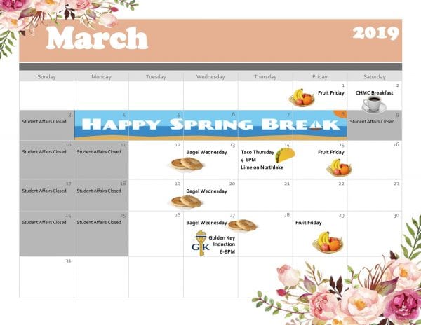 Palm Beach--Calendar of Events for March 2019