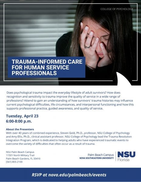 Trauma-Informed Care for Human Service Professionals