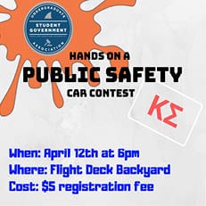 Hands on a Public Safety Car Contest - Apr. 12