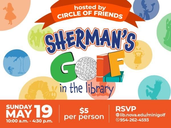 Sherman's Golf in the Library