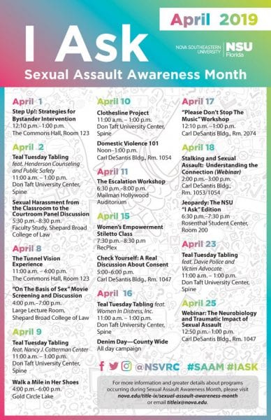I Ask - Sexual Assault Awareness Month April 2019