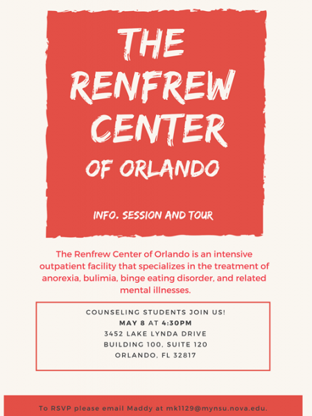 The Renfrew Center of Orlando: Info Session and Tour