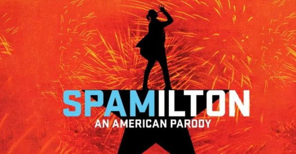 Spamilton Off Broadway Program An American Parody 