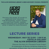 Lecture Series: Hero Of 1000 Faces (May 15)