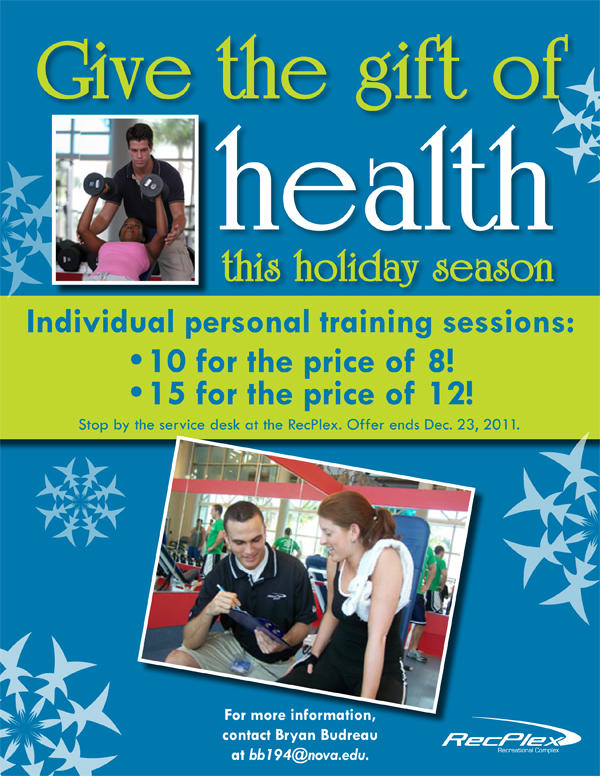 Personal Training Holiday Promotion