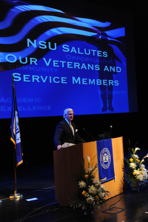 NSU Salutes Veterans 