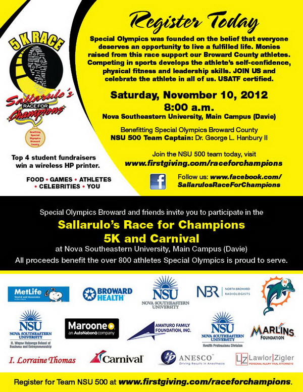 Sallarulo’s Race for Champions – Join team NSU 500 now!
