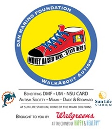 Join Dan Marino’s “Walk About Autism” to Support UM-NSU Center for Autism and Related Disabilities