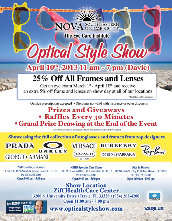 Optical Style Show