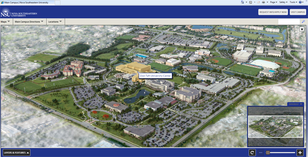 nova southeastern university map Finding Your Way Around Campus Just Got Easier Nsu Launches New