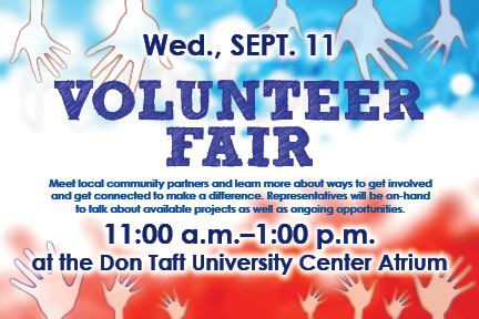 Volunteer Fair, September 11, 2013