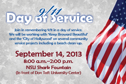 9/11 Day of Services, September 14, 2013