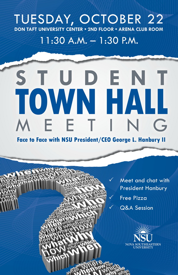 Student Town Hall Meeting, Oct. 23, 2013