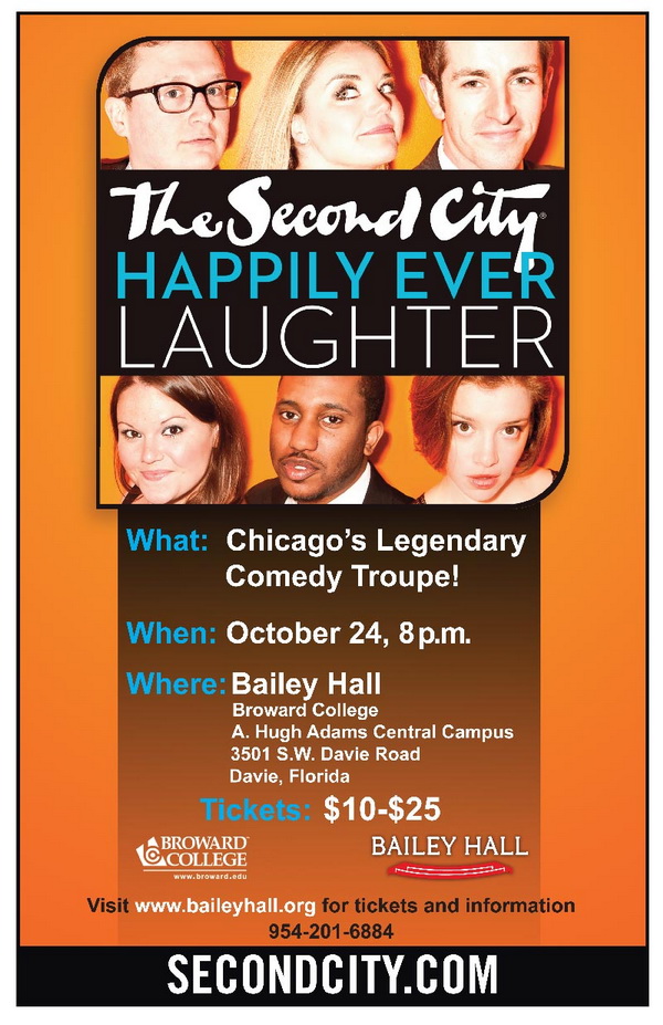 Second City Event at Bailey Hall. Broward Comunity College