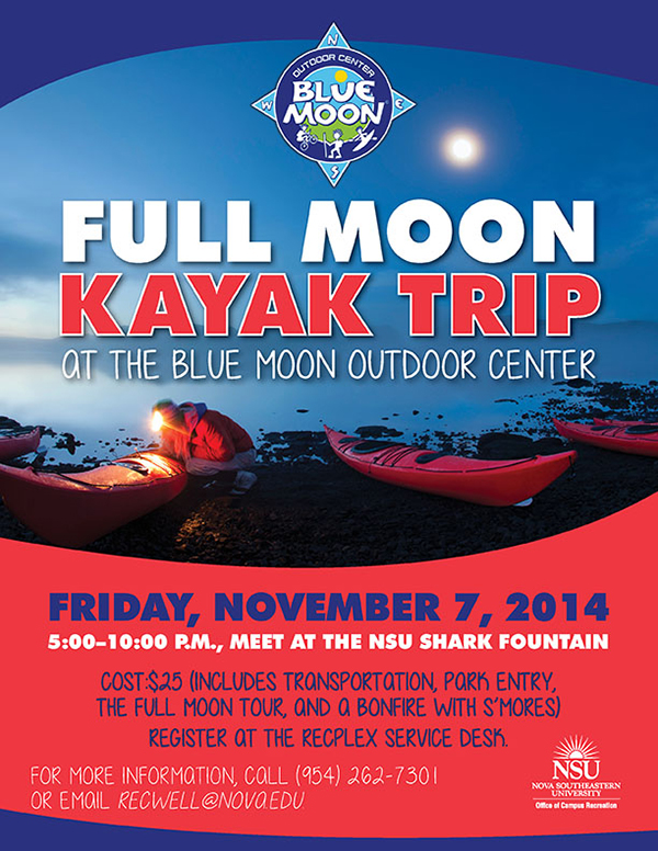 Full Moon Kayak Trip