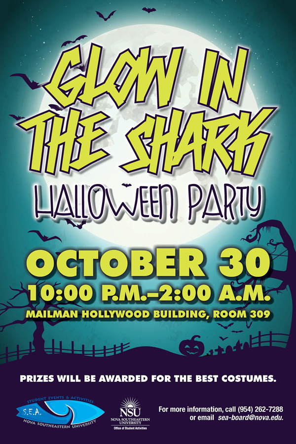 Glow in the Shark Party