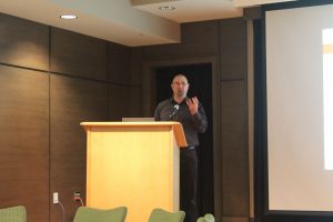 Dr. Evan Hoffman speaking at FSU Conference 2015