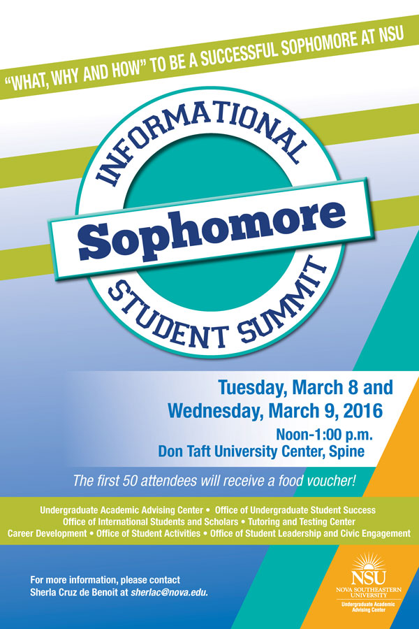 Sophomore Informational Student Summit